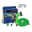 75ft Garden Hose Flexible Expandable with Water Spray Nozzle for Easy Storage and Use