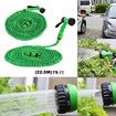 75ft Garden Hose Flexible Expandable with Water Spray Nozzle for Easy Storage and Use