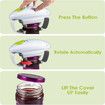 Automatic Jar Opener Electric Bottle Seniors Arthritis Weak Hands Kitchen Aid Durable Safe Restaurant Kitchen Gadgets