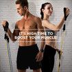 Exercise Bands Workout Bands Home Gym Equipment for Men/Women