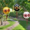 3 Reflective Bird Repellent Eyes Balloon to Keep Birds Away from Gardens and Crops