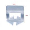 2000x 1MM Tile Leveling System Clips Levelling Spacer Tiling Tool Floor Wall