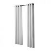 2x Blockout Curtains Panels 3 Layers Eyelet Room Darkening 132x213cm Grey