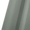 2x Blockout Curtains Panels 3 Layers Eyelet Room Darkening 140x230cm Grey