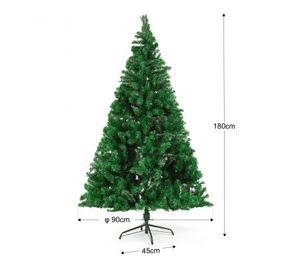 180cm Artificial Christmas Tree With Led Lights