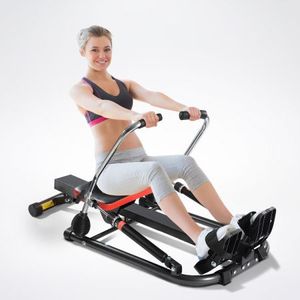 genki hydraulic exercise rowing machine