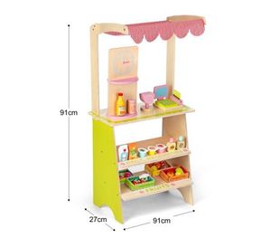 kids wooden stall