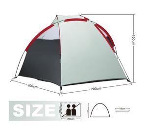 easy up 2 person tent