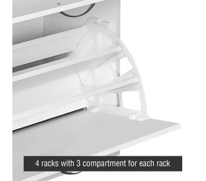 60 pair shoe rack