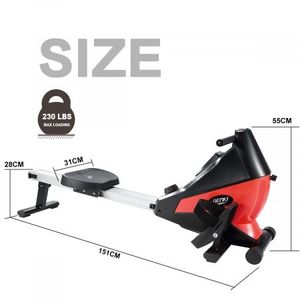 genki magnetic exercise rowing machine
