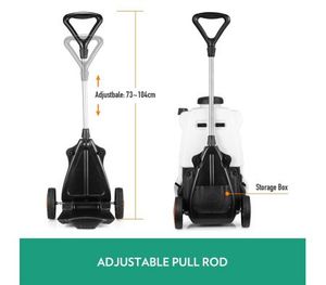 New 16l Weed Sprayer Backpack Trolley 12v Electric Garden Farm Watering