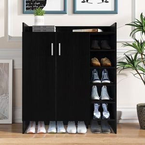 Modern Shoe Cabinet Rack Storage Cupboard Shelf Organiser With