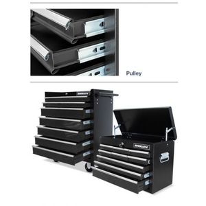 Shogun Mechanic Tool Box On Trolley With 16 Drawers Side Handles