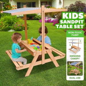 toddler sand pit table