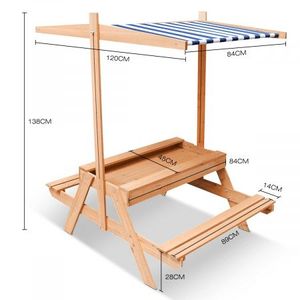 kids sandpit table
