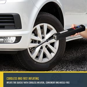 cordless car tyre inflator