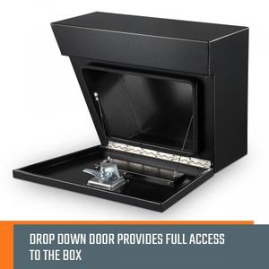 New Pair Of Steel Under Tray Tool Boxes Truck Bed Box Underbody