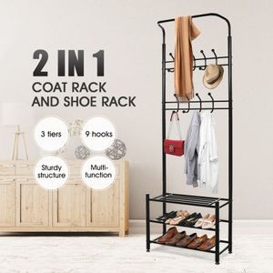 shoe and jacket rack