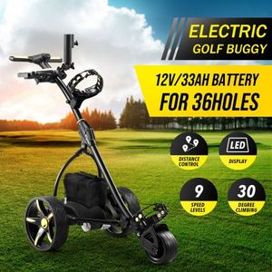 folding golf buggy