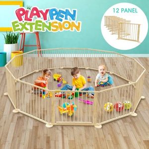 12 panel baby playpen