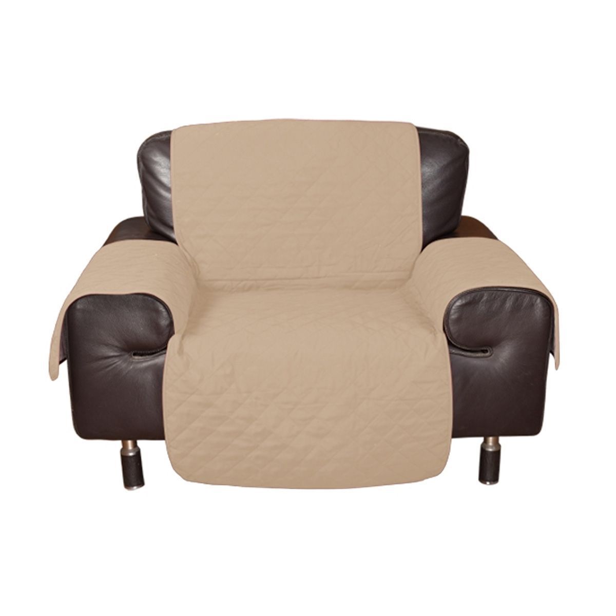 1 Seater Couch Sofa Cover Removable Quilted Slipcover Pet Kids Protector