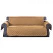 Sofa Cover Couch Lounge Protector Quilted Slipcovers Waterproof Ginger 335cm x 218cm