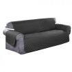 Sofa Cover Couch Lounge Protector Quilted Slipcovers Waterproof Grey 335cm x 218cm