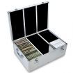 500 Discs Aluminium CD DVD Cases Bluray Lock Storage Box Organizer Free Inserts