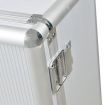 500 Discs Aluminium CD DVD Cases Bluray Lock Storage Box Organizer Free Inserts