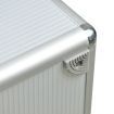 500 Discs Aluminium CD DVD Cases Bluray Lock Storage Box Organizer Free Inserts