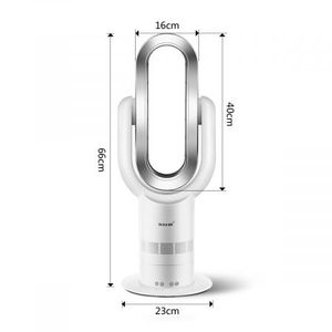 2 In 1 Bladeless Fan Oscillating Fan 