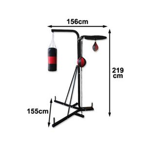 punching bag with speed bag