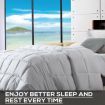 DreamZ 400GSM All Season Bamboo Winter Summer Quilt Duvet Doona Soft Singe Size