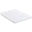 DreamZ 8cm Thickness Cool Gel Memory Foam Mattress Topper Bamboo Fabric Double