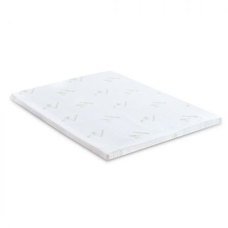 DreamZ 8cm Thickness Cool Gel Memory Foam Mattress Topper Bamboo Fabric King