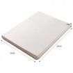 DreamZ 7cm Memory Foam Bed Mattress Topper Polyester Underlay Cover King