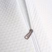 DreamZ 7cm Memory Foam Bed Mattress Topper Polyester Underlay Cover Queen