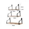 Levede Floating Shelf Brackets Display Shelves Bookshelf Wall Mount Rack Storage