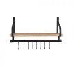 Levede Floating Shelf Brackets Wall Shelves Mount Display Rack Storage Hook