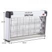 30W Electric Aluminium Insect Killer Mosquito Pest Fly Bug Zapper Catcher Trap