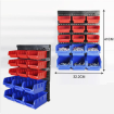 30 Bins Garage Workshop Wall Mounted Tool Box Small Parts Storage Organiser Rack
