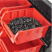 30 Bins Garage Workshop Wall Mounted Tool Box Small Parts Storage Organiser Rack