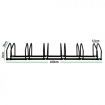 6-Bikes Stand Bicycle Bike Rack Floor Parking Instant Storage Cycling Portable