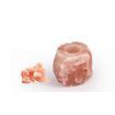 4x New Himalayan Salt Tealight Candle Holder Decor Natural Crystal Ionizer Home