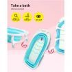 Baby Bath Tub Infant Toddlers Foldable Bathtub Folding Safety Bathing Shower GN