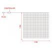 96LED Fairy String Lights Net Mesh Curtain Xmas Wedding Party D?cor Cool White