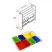 Levede 6 Bins Kids Toy Box Bookshelf Organiser Display Shelf Storage Rack Drawer
