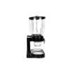 Double Cereal Dispenser Dry Food Storage Container Dispense Machine Black