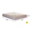 Dreamz Mattress Topper 100% Wool Underlay Reversible Mat Pad Protector Single