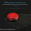 Waterproof Bike Saddle Seat Bag Water Bottle Holder Under Seat Water Bottle Pouch Repair Tool Storage Bag Cycling with Tail Light Riding Accessories
